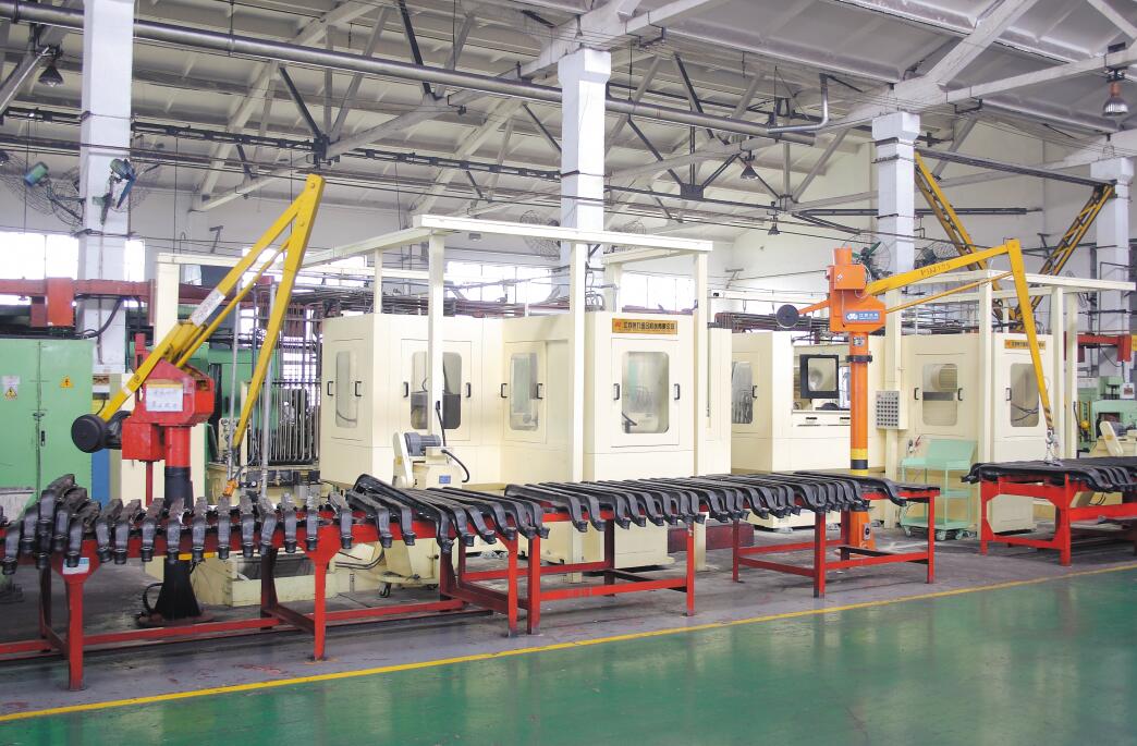 Front axle production line