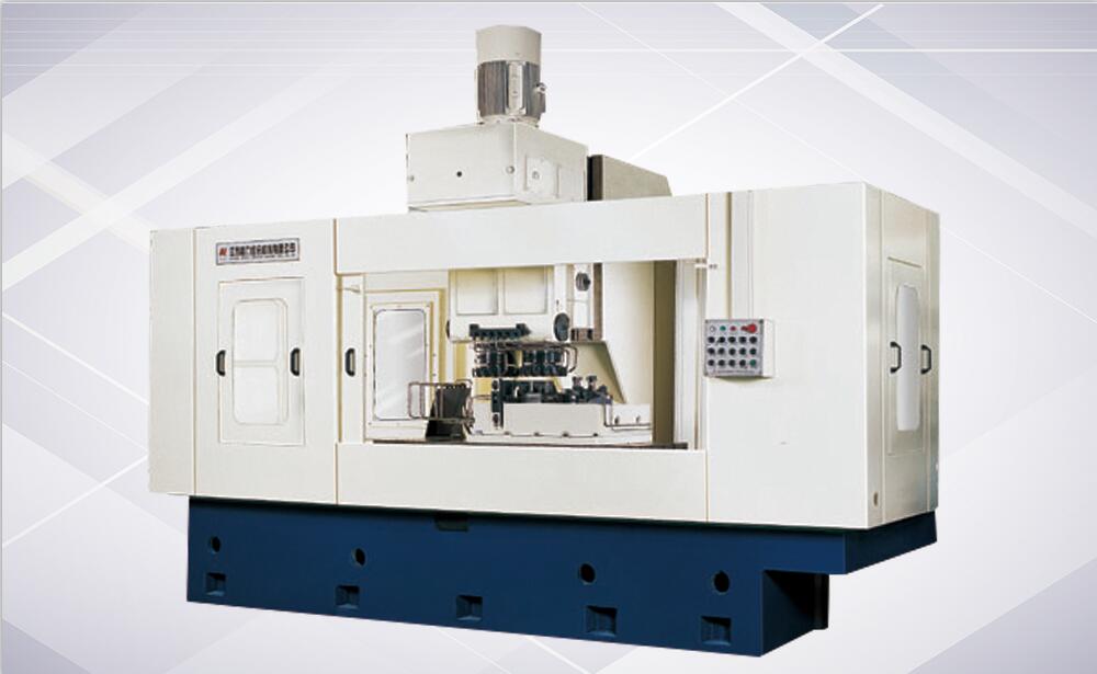 Power take-off case milling combination machine