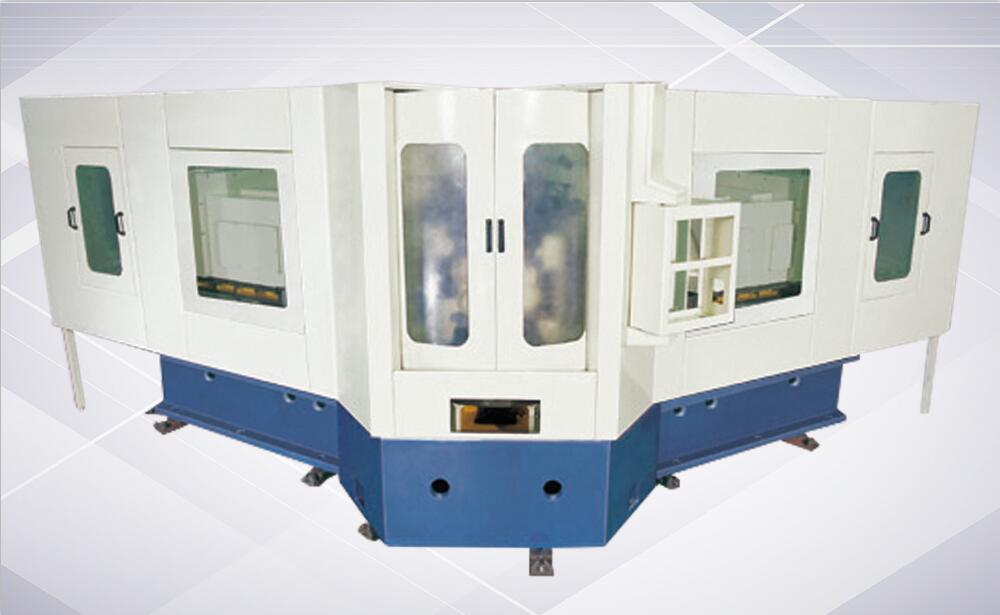 Rear cover shell rotary precision boring machine