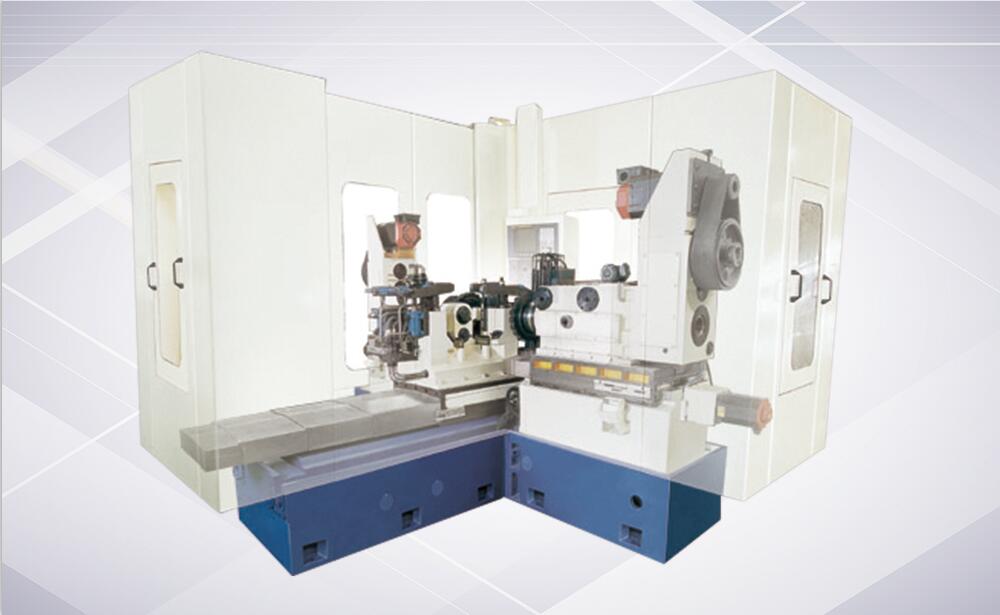 Gearbox housing milling combination machine